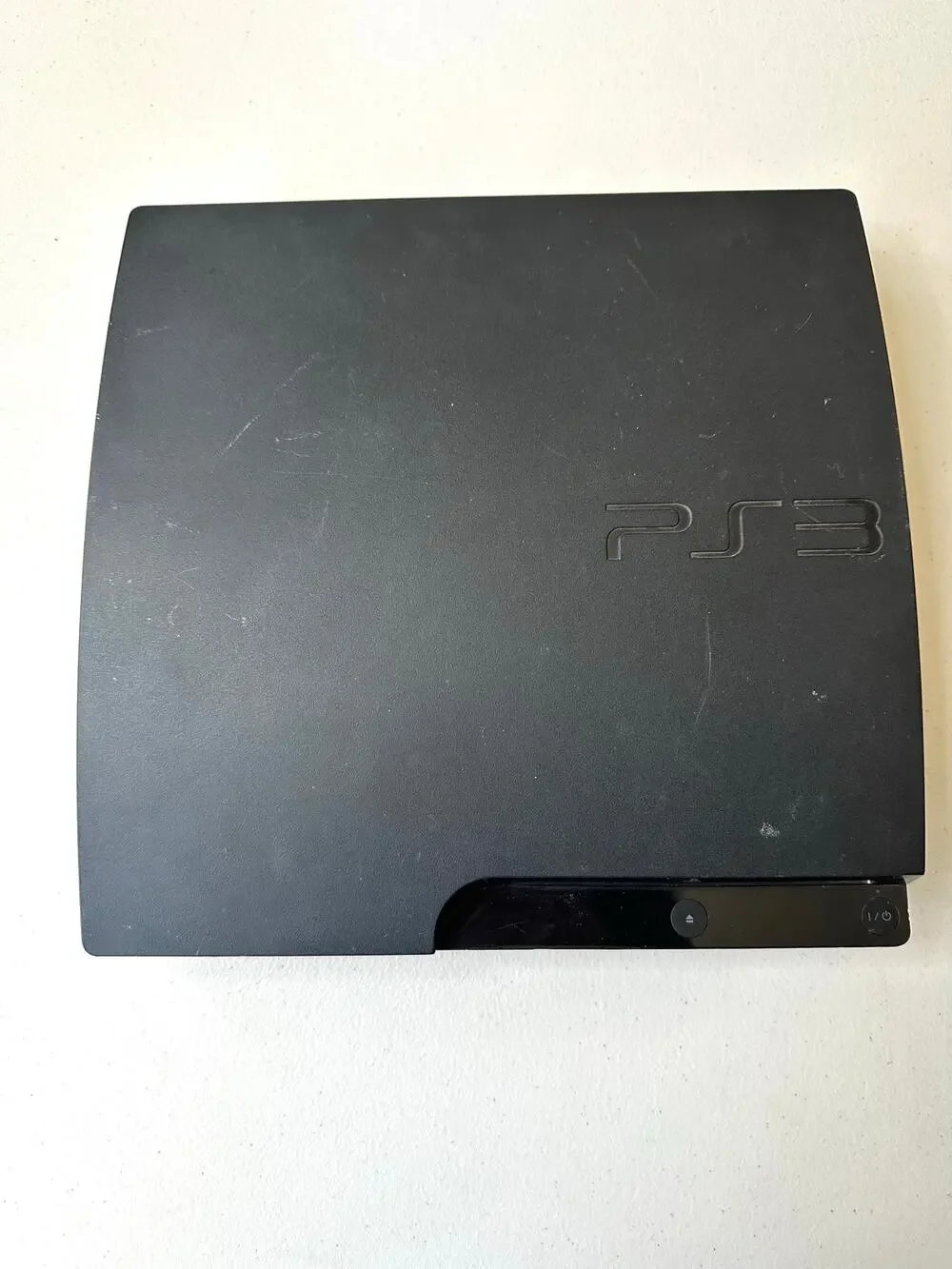 Sony PlayStation 3 PS3 Slim Black Console Only - Tested & Working